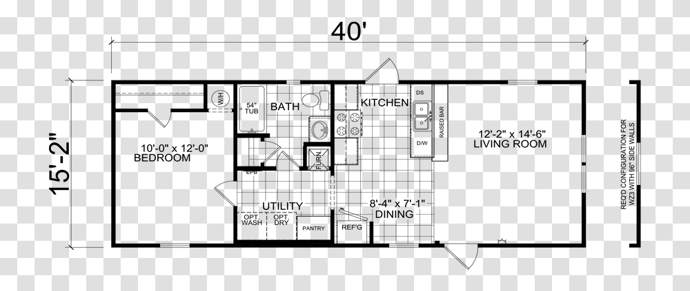 Bedroom 1 Bath Mobile Home, Gray, Legend Of Zelda, World Of Warcraft Transparent Png