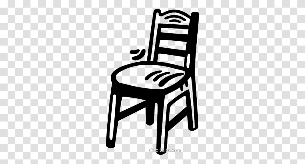Bedroom Chair Royalty Free Vector Clip Art Illustration, Furniture Transparent Png