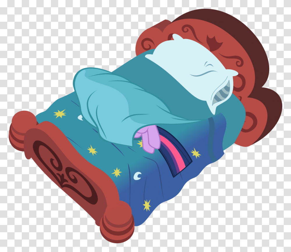 Bedroom Clipart Bed Cartoon No Background, Cushion, Pillow, Food Transparent Png