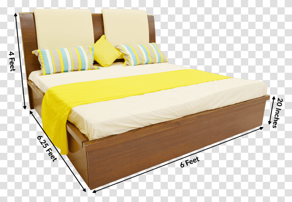 Bedroom Clipart Bunk Bed, Furniture, Pillow, Cushion, Mattress Transparent Png