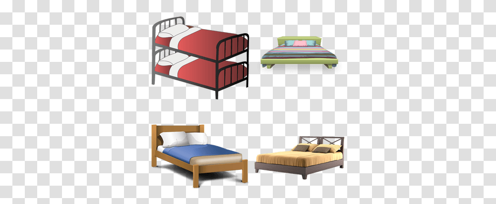Beds Bed Clipart Background, Furniture, Weapon, Weaponry, Cushion Transparent Png