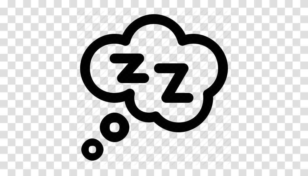 Bedtime Cloud Dream Dreaming Sleep Zzz Icon, Number, Piano Transparent Png