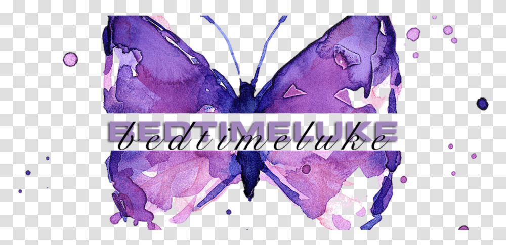 Bedtimeluke Shop Redbubble Purple Butterfly Watercolor Painting, Plant, Amethyst, Accessories, Flower Transparent Png