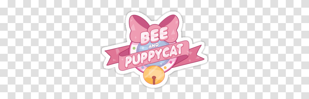 Bee And Puppycat Logos Bee And Puppycat, Purple, Heart, Sweets, Food Transparent Png