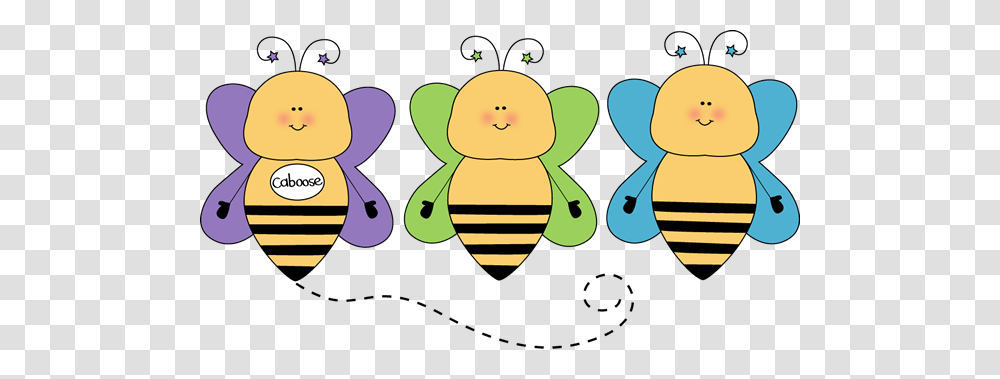 Bee Caboose Clip Art, Animal, Invertebrate, Insect, Tadpole Transparent Png