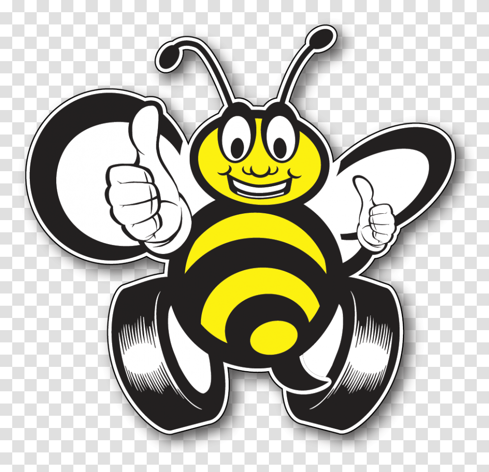 Bee Clean Express Car Wash Ohio Wash Trench Kleenco Car Bee, Hand, Graphics, Art, Animal Transparent Png