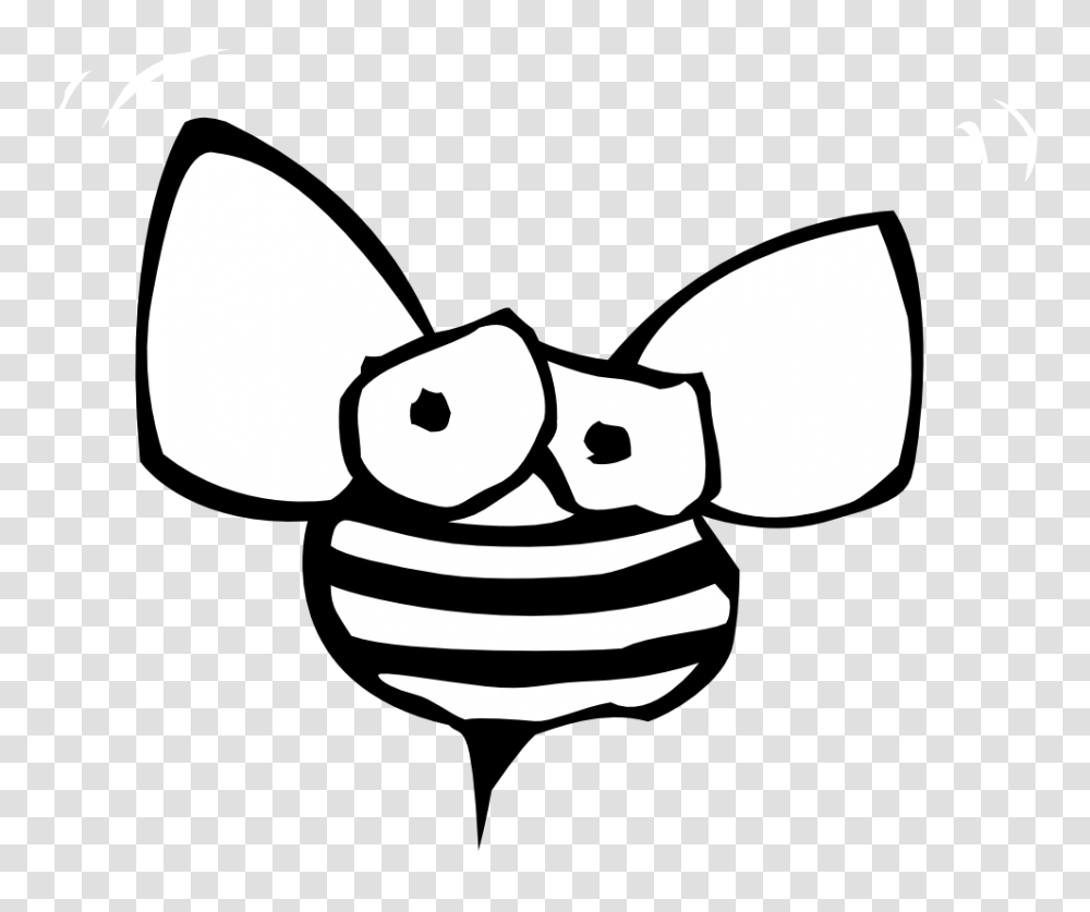 Bee Clip Art Black And White Outline Beehive In Tree Clipart, Stencil, Sunglasses, Accessories, Accessory Transparent Png