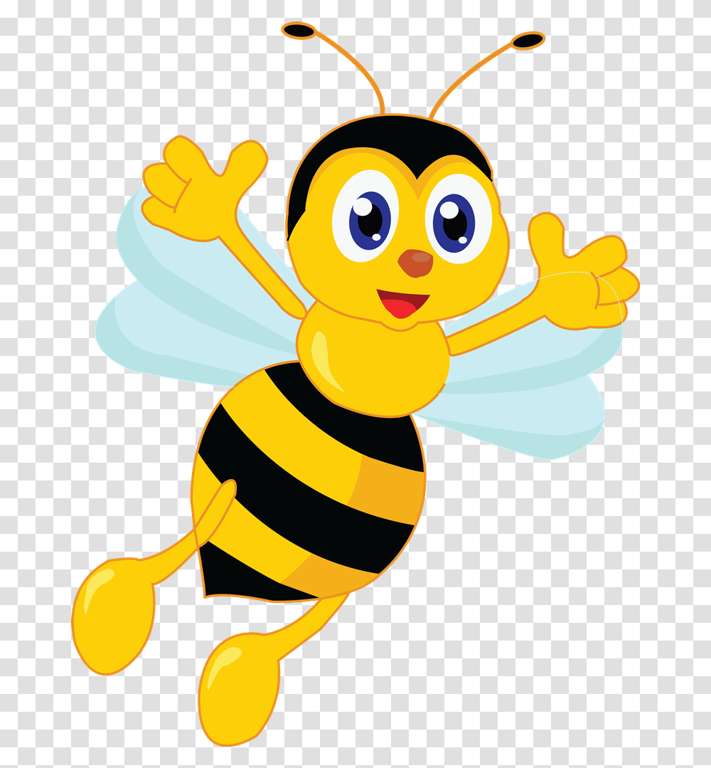Bee Clip Art, Honey Bee, Insect, Invertebrate, Animal Transparent Png