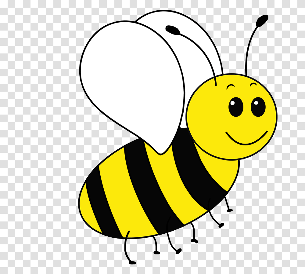 Bee Clipart Bee Drawing, Animal, Invertebrate, Insect, Wasp Transparent Png