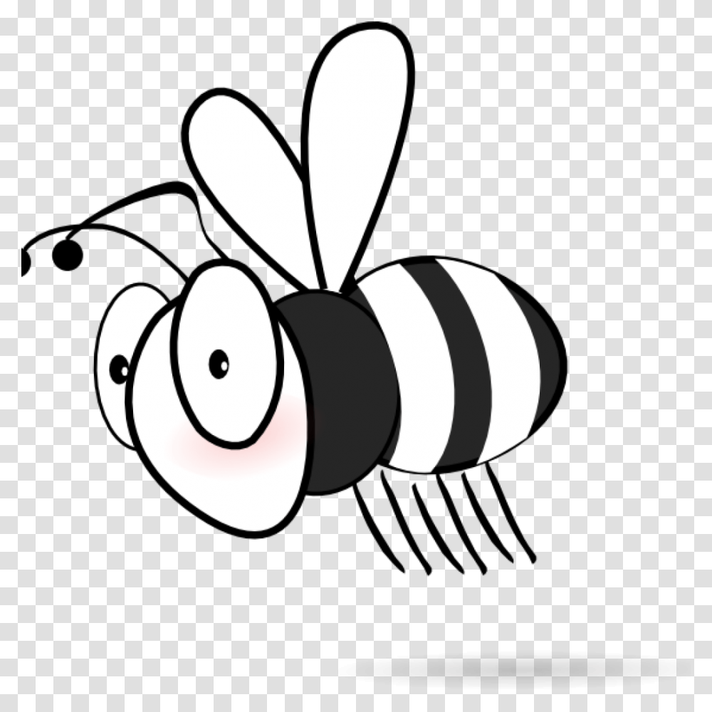 Bee Clipart Black And White Butterfly Clipart, Sea, Outdoors, Water, Nature Transparent Png