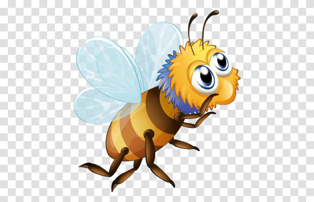 Bee Clipart Buzz Bee Free Vector Images Vector Free Clipart Buzz, Insect, Invertebrate, Animal, Honey Bee Transparent Png