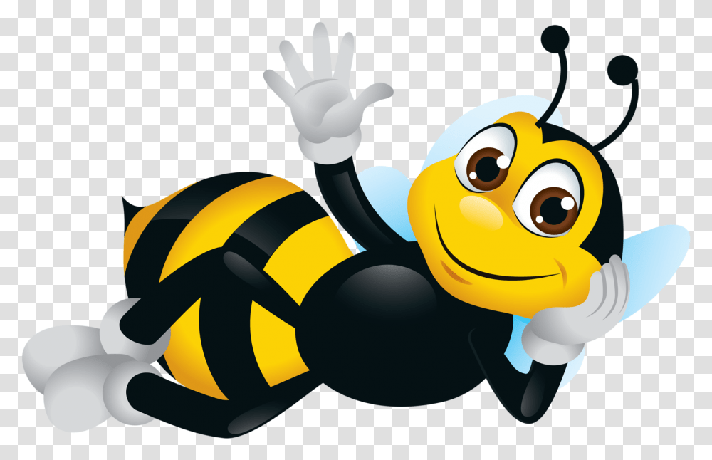 Bee Clipart Cartoon Bee Cute Bee Image Clip Art Cartoon Bee, Toy, Animal, Insect, Invertebrate Transparent Png