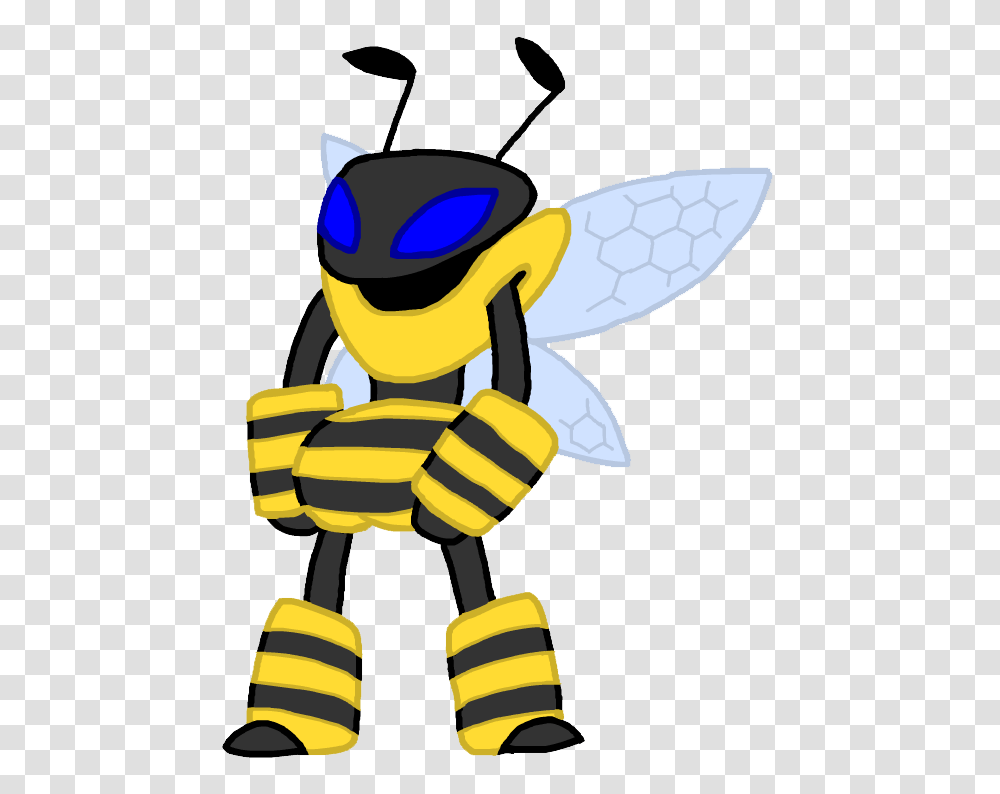 Bee Clipart Warrior, Hand, Wasp, Insect, Invertebrate Transparent Png