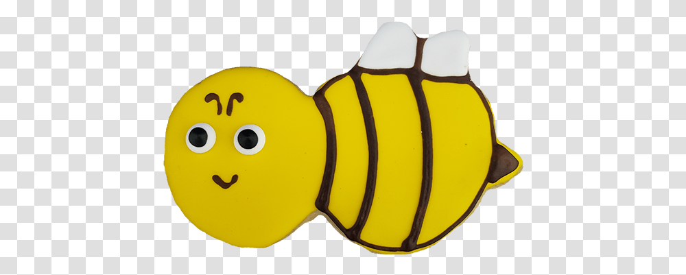 Bee CookieClass Honeybee, Animal, Sea Life, Food, Rock Beauty Transparent Png