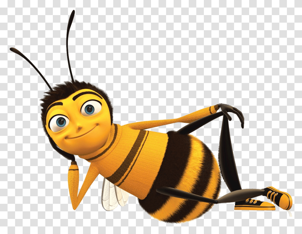 Bee Emoji Movie Bee Movie, Animal, Invertebrate, Insect, Toy Transparent Png