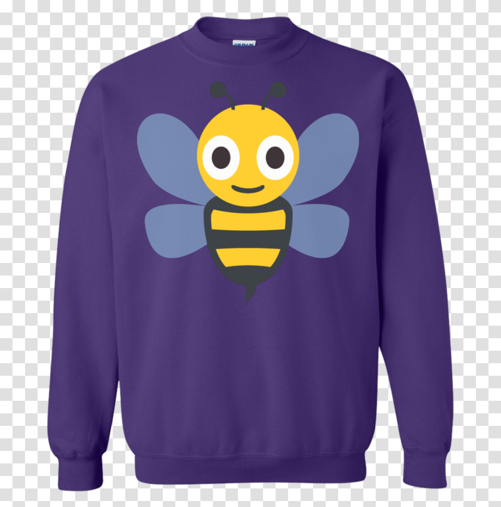 Bee Emoji Sweatshirt Gucci Sweatshirt With Bear, Apparel, Sweater, Sleeve Transparent Png