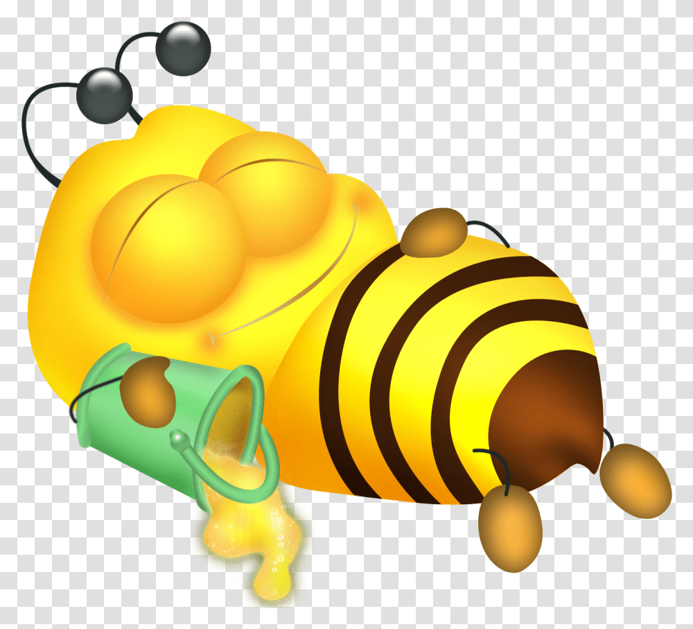 Bee Gif Honey Bee, Food, Honeycomb Transparent Png