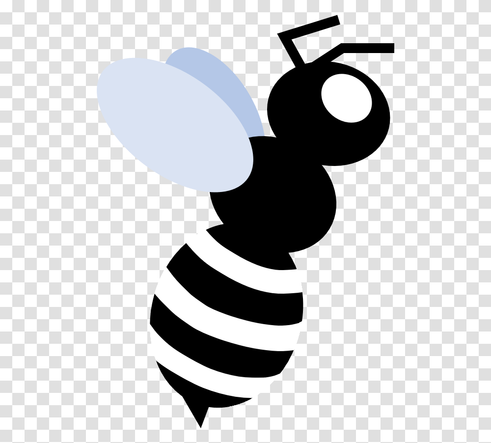 Bee Icon Illustration, Stencil, Alphabet, Hand Transparent Png