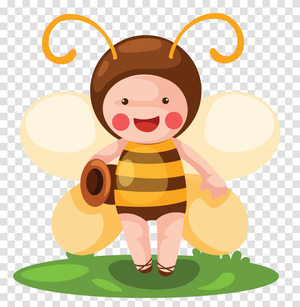 Bee, Insect, Doll, Toy, Sack Transparent Png