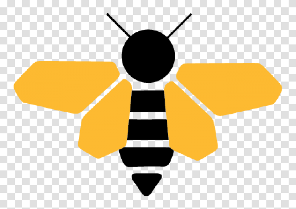 Bee, Insect, Silhouette, Wasp, Invertebrate Transparent Png