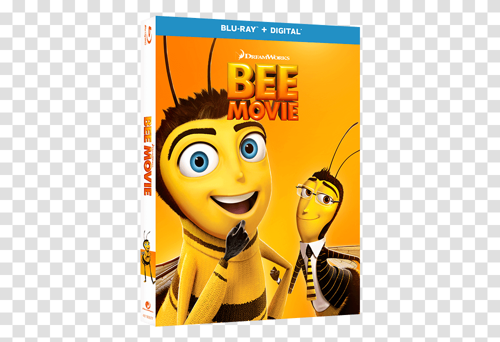Bee Movie Blu Ray, Advertisement, Poster, Flyer, Paper Transparent Png