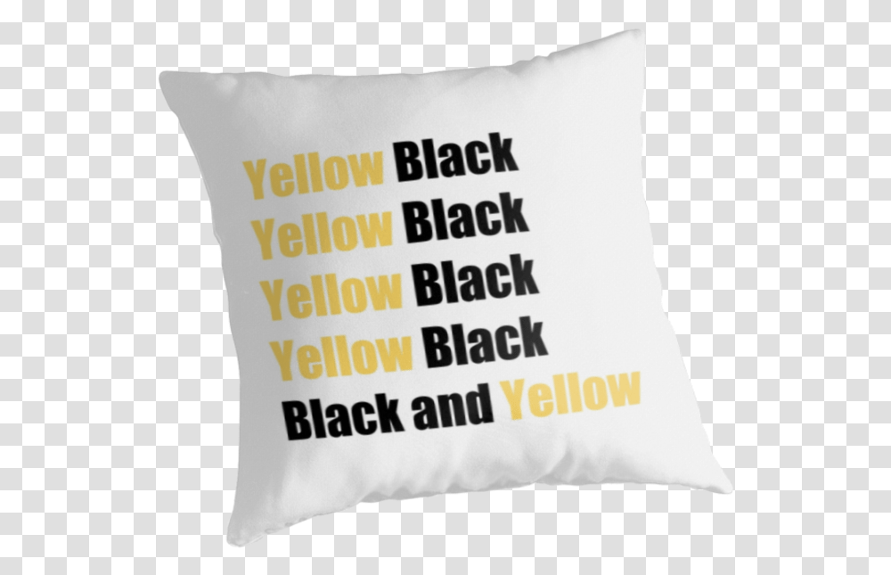 Bee Movie Quote Faze Clan, Pillow, Cushion Transparent Png