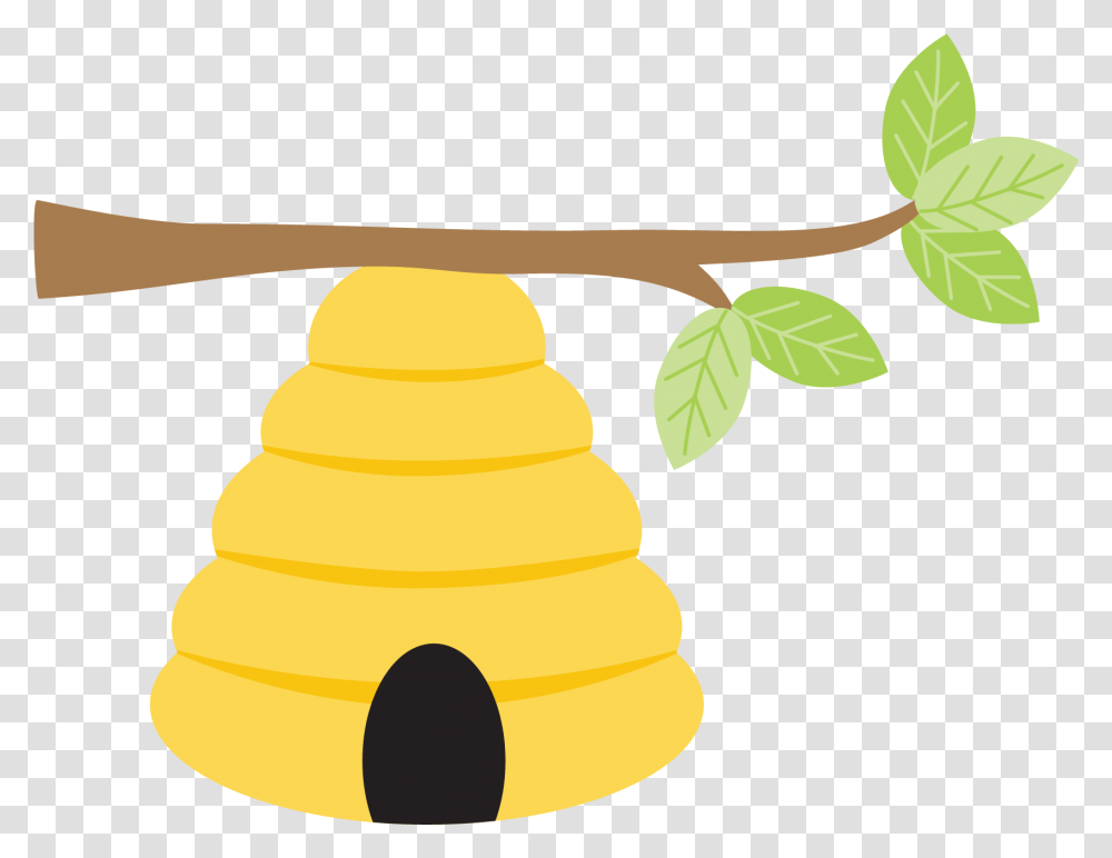 Bee Outline Tree For Beehive Clipart, Wedding Cake, Food, Leaf, Plant Transparent Png