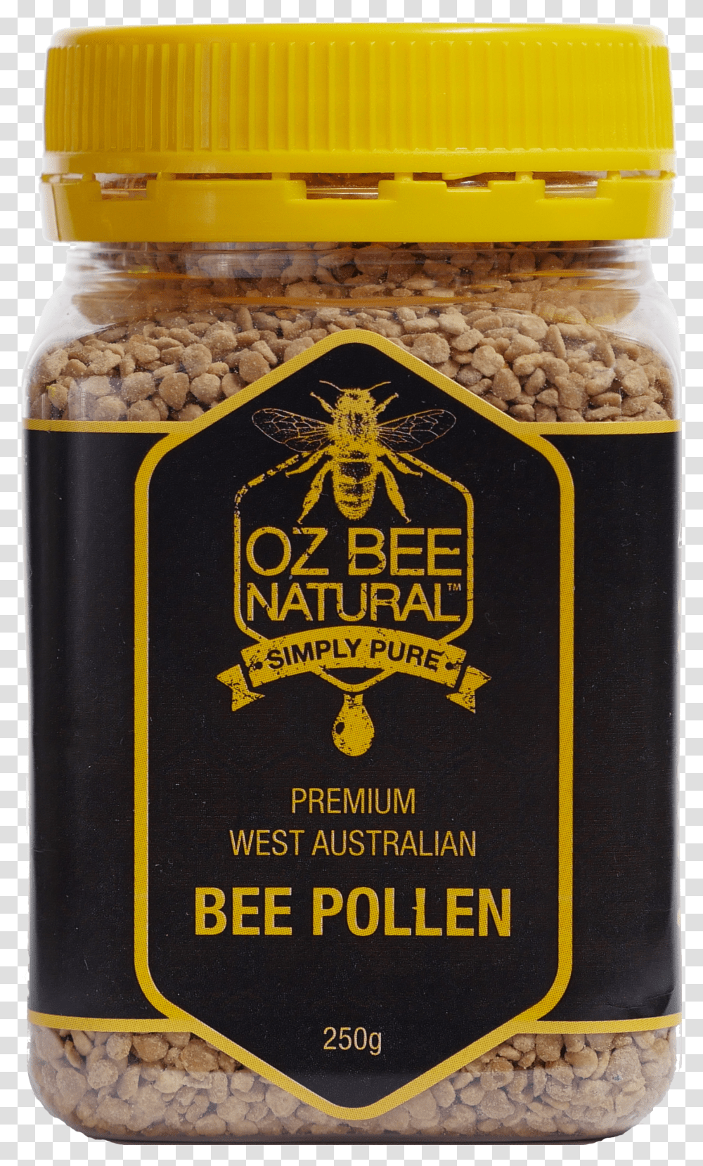 Bee Pollen Bottle Transparent Png