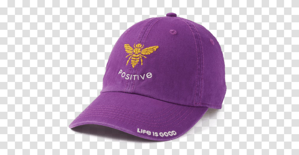 Bee Positive Chill Cap Baseball Cap, Apparel, Hat Transparent Png