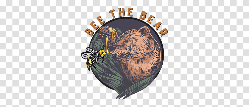 Bee The Bear Logos, Animal, Mammal, Bird, Wildlife Transparent Png