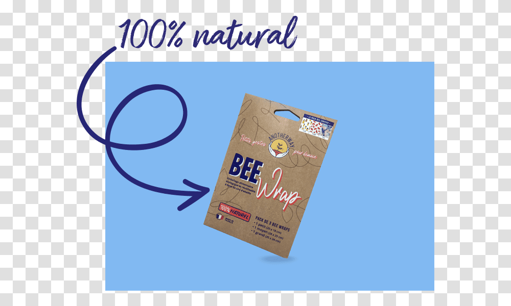 Bee Wrap Eco Friendly Tan, Flyer, Poster, Paper, Advertisement Transparent Png