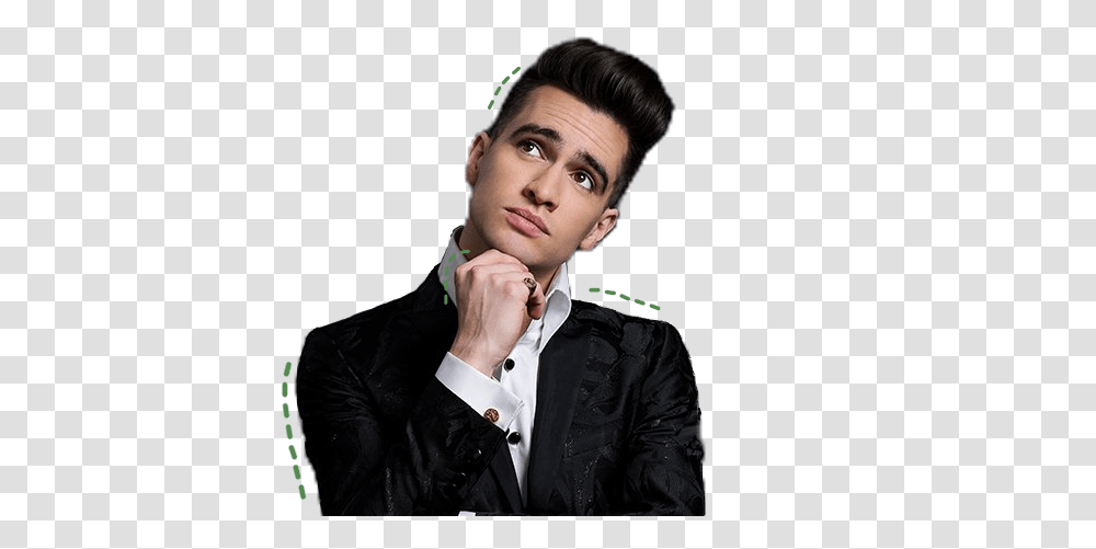 Beebourie Brendonurie Beebo Panicatthedisco Freetoedit, Person, Jacket, Coat Transparent Png