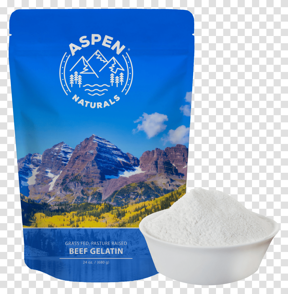 Beef GelatinClass Aspen Collagen, Powder, Flour, Food Transparent Png