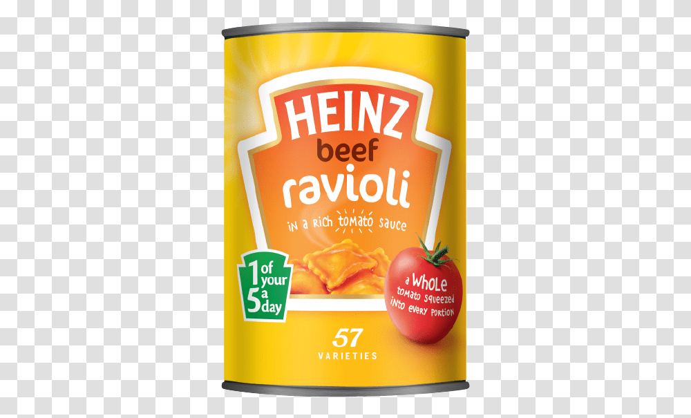 Beef Ravioli Heinz Ravioli, Food, Ketchup, Mustard, Mayonnaise Transparent Png