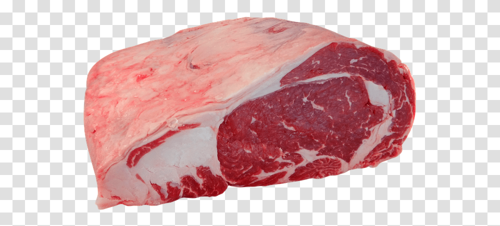 Beef Ribeye Steak Food Meat Sirloin Rare Pig Meat, Pork Transparent Png
