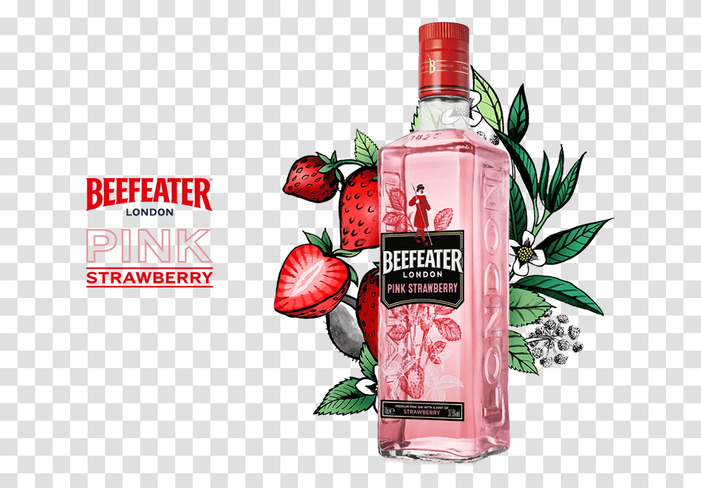 Beefeater Pink Gin Gin Beefeater Pink, Liquor, Alcohol, Beverage, Drink Transparent Png