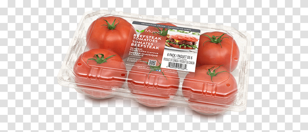 Beefsteak 6ct Clam New Plum Tomato, Plant, Food, Produce Transparent Png