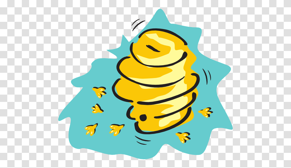Beehive Clip Art, Food, Spiral, Coil Transparent Png