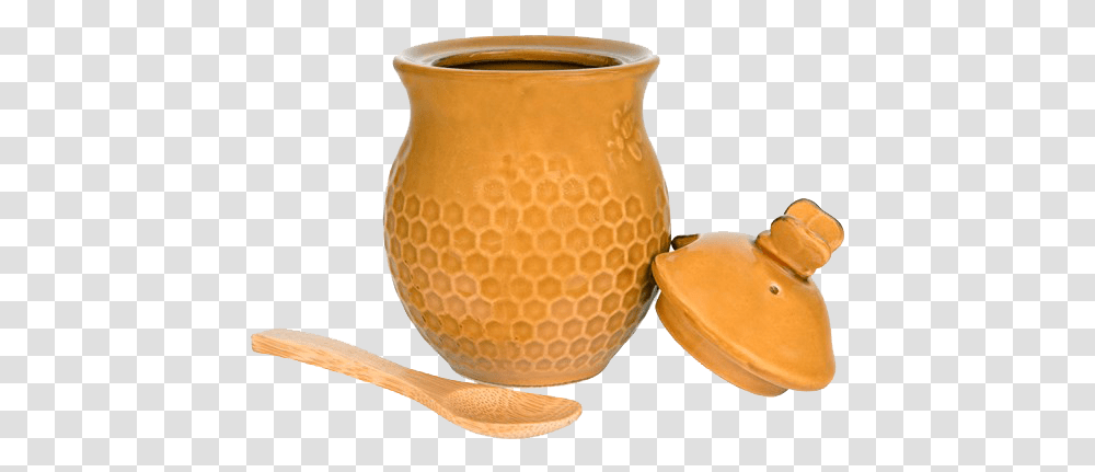 Beehive Honey Pot Earthenware, Pottery, Vase, Jar, Glass Transparent Png