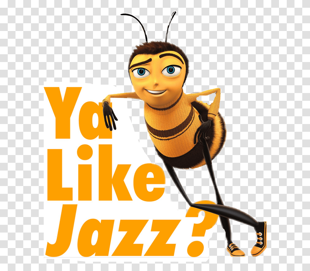 Beemovie Bee Barrybeebenson Blackandyellow Ya Like Jazz, Honey Bee, Insect, Invertebrate, Animal Transparent Png