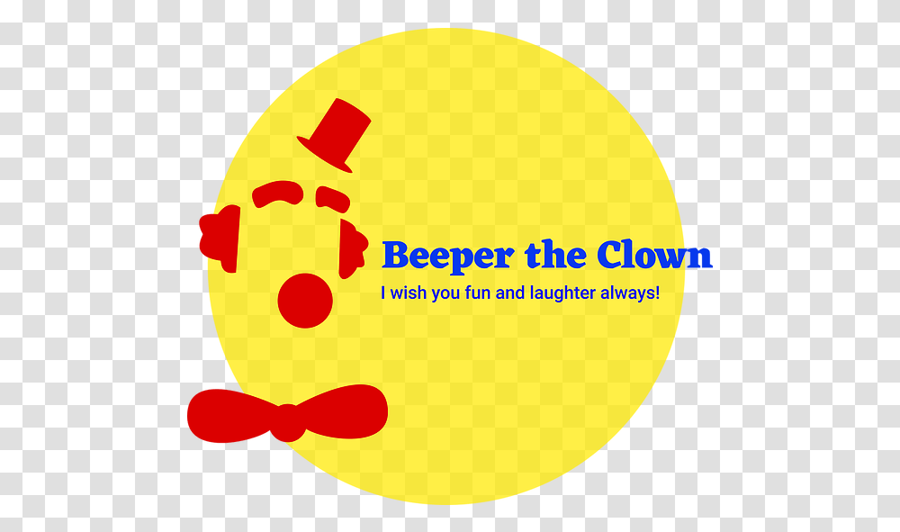 Beeper The Clown Saskatchewan Circle, Logo, Symbol, Trademark, Ball Transparent Png