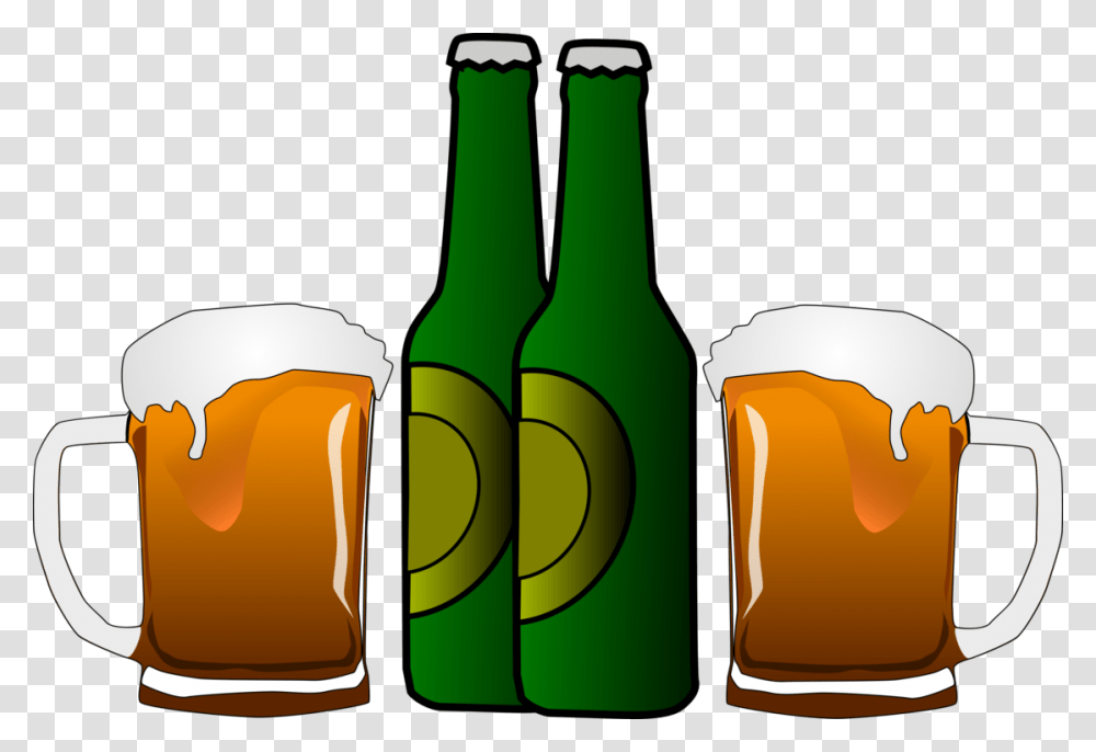 Beer Alcoholic Drink Distilled Beverage Wine Bottle Free, Lager, Beer Bottle, Glass, Beer Glass Transparent Png