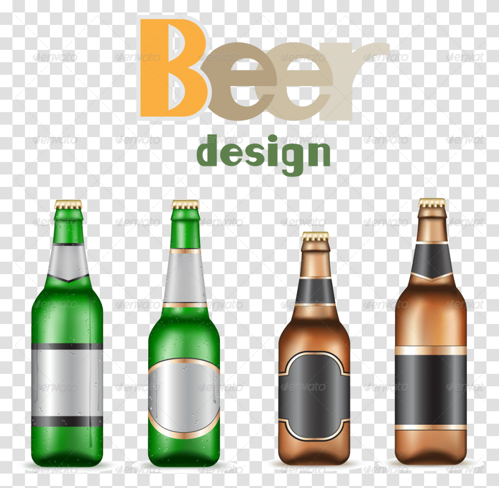 Beer Bottle, Alcohol, Beverage, Drink, Lager Transparent Png