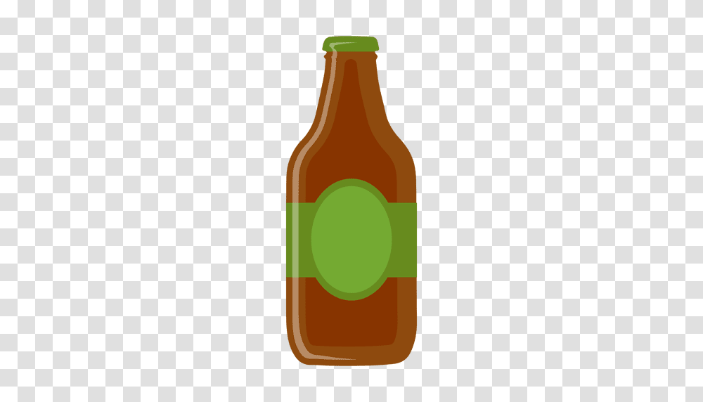 Beer Bottle Silhouette, Alcohol, Beverage, Drink, Ketchup Transparent Png