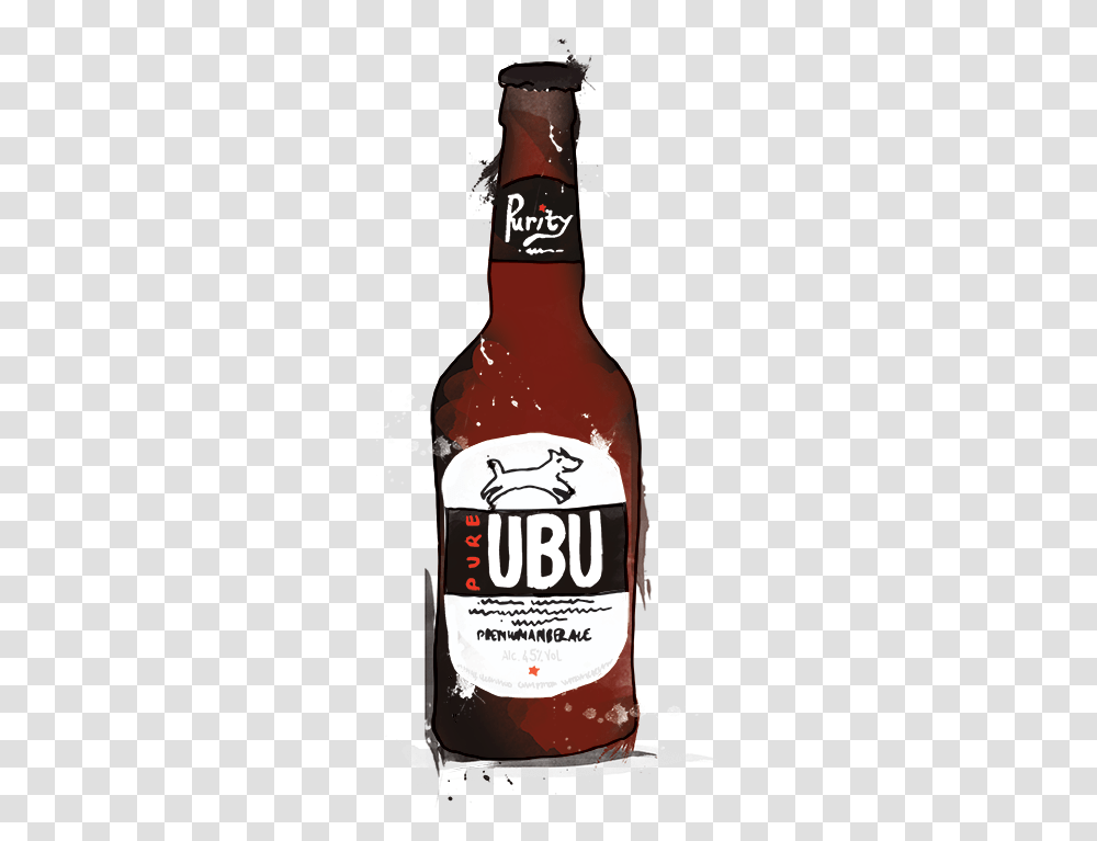 Beer Bottles Beer Bottle, Ketchup, Food, Alcohol, Beverage Transparent Png