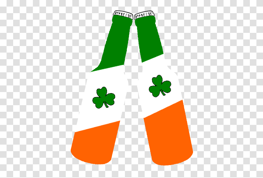 Beer Bottles Irish Flag, Cutlery, Fork Transparent Png