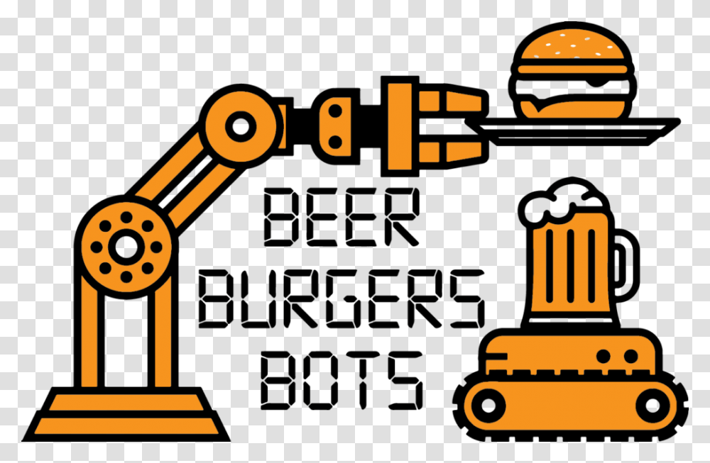 Beer Burgers Amp Bots, Alphabet, Pac Man Transparent Png