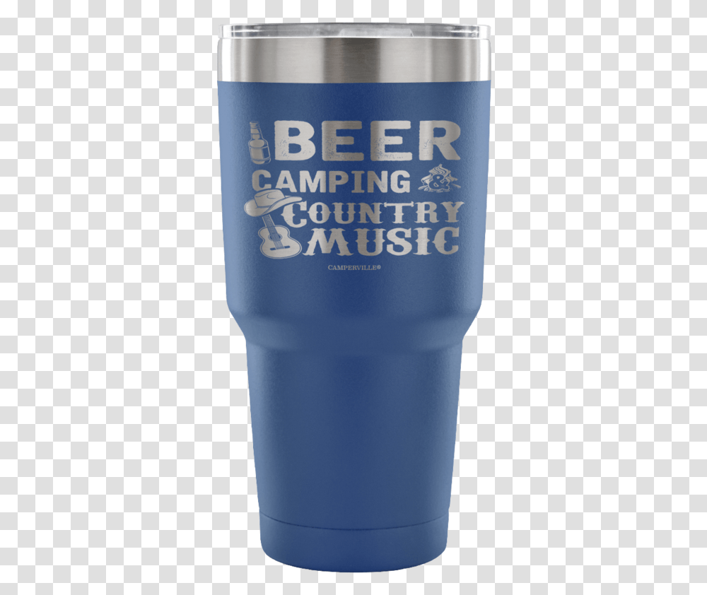 Beer Camping And Country Music Mug Full Size Pint Glass, Bottle, Alcohol, Beverage, Drink Transparent Png