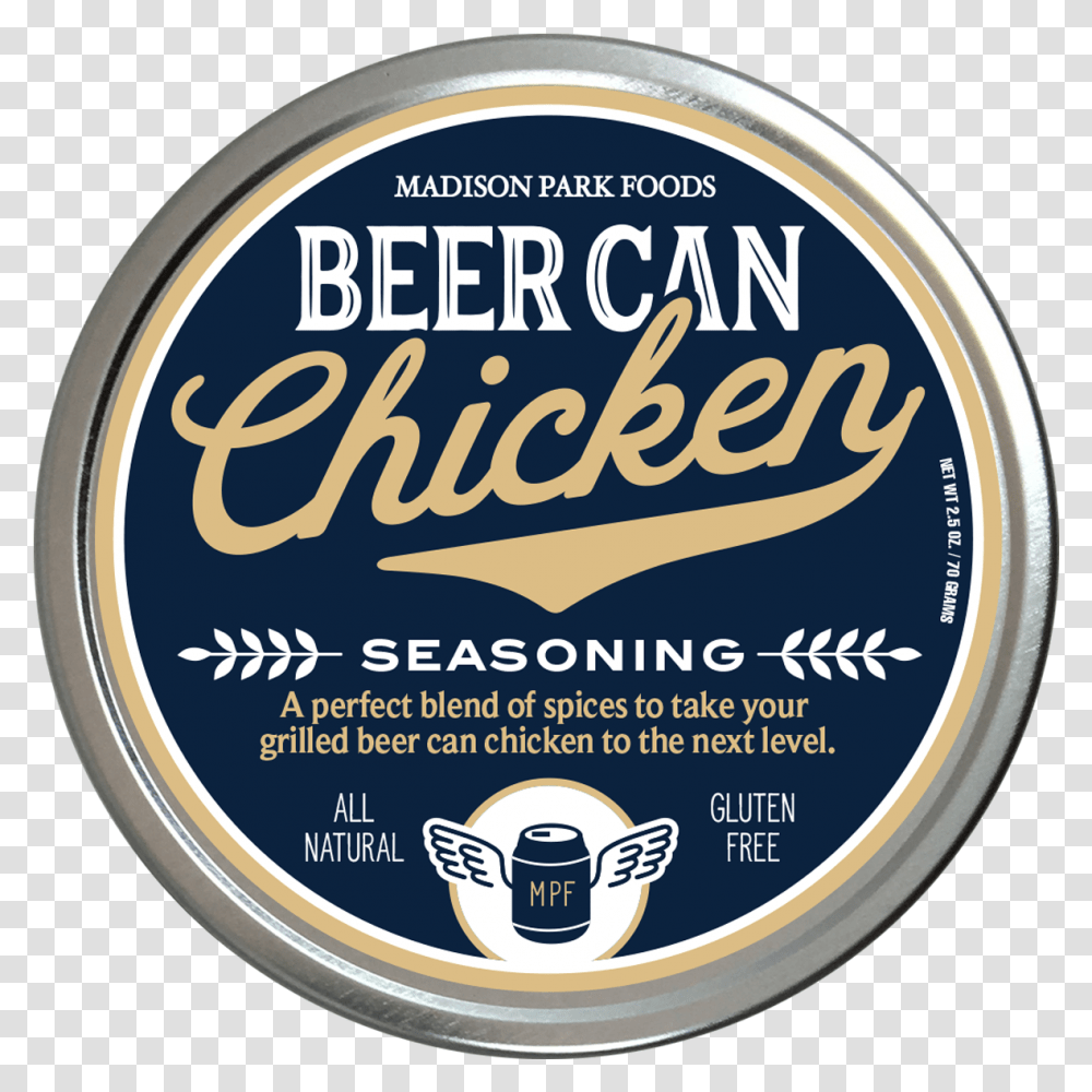 Beer Can Chicken Top Tdw, Label, Logo Transparent Png