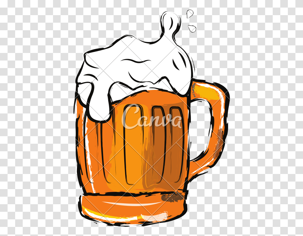Beer Clip Foam, Stein, Jug, Glass, Alcohol Transparent Png